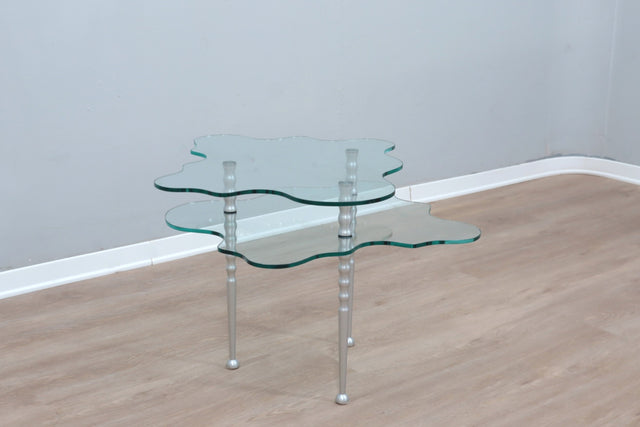 mendini post modern glass coffee table zanotta