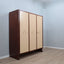 Mid century wardrobe 3 door 1960s