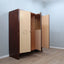 Mid century vintage wardrobe 3 door 1960s