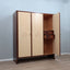 Mid century vintage wardrobe 3 door 1960s