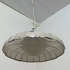 iGuzzini Meblo pendant lamp. Lampada a sospensione anni 60 acrilico e vetro. Suspension vintage space age. Mid-century modern chandelier.