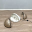 1970s Totum floor table lamp by Boccato Gigante Zambusi for Zerbetto Padova. Lampada vintage anni 70. Lampe de sol italienne. 1970er Leuchte.