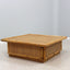 Vintage rattan coffee table Dal Vera 1960s