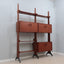 Vintage modular teak bookcase AV Arredamenti 1960s