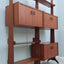 Vintage modular teak bookcase AV Arredamenti 1960s