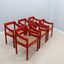 Carimate chairs Vico Magistretti CASSINA 1960s, set of 6