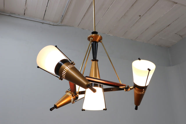 LAMPERTI pendant ceiling lamp 1960s