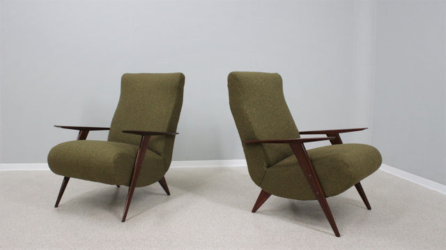 Guglielmo Veronesi mid century armchairs 1950s