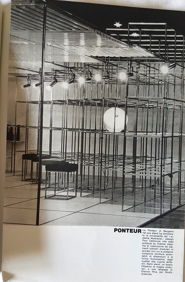 Poul Cadovius free-standing shelves PONTEUR 1960s