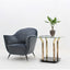 Italian velvet armchair by ISA Bergamo