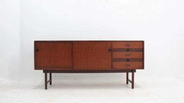 Copia del Mid century teak sideboard BAROVERO 1950s