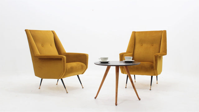 Mid century italian armchairs 1950s