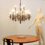 Gaetano Sciolari design chandelier 1970s, 15 lights