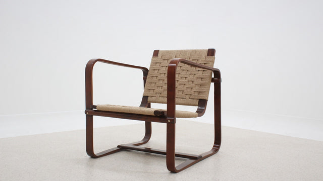 Lounge chair by Giuseppe Pagano for Gino Maggioni 1940s