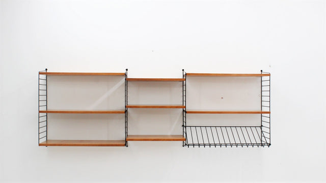 STRING system vintage shelves 1950s