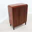 Italian design compact teak cabinet 1950s