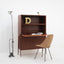 Italian design fold out desk cabinet 1950s