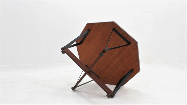 mid century octagon coffee table