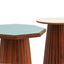 Vintage italian design formica side tables 1950s
