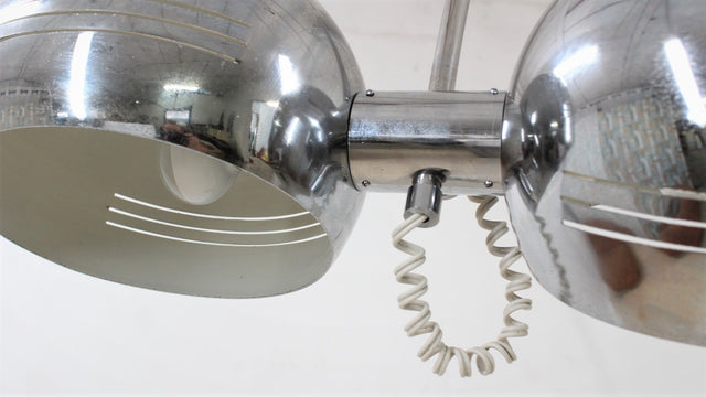 Goffredo Reggiani 2-head arc floor lamp 1970s