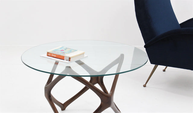 Pierluigi Giordani occasional coffee table 1950s, tavolino anni 50 design