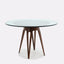 Italian design round dining table 1950s, tavolo tondo anni 50