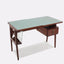 Italian mid century teak desk 1950s, gio ponti scrivania teak anni 50