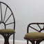 Set of McGuire vintage rattan chairs 1970s