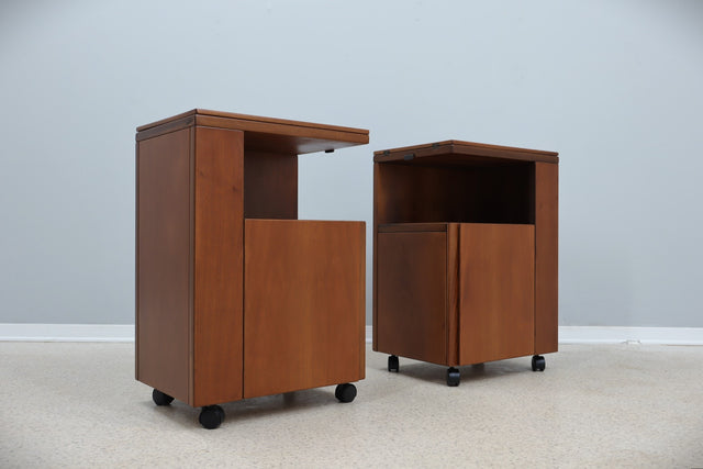 G. Michelucci bedside tables 1970s, set of 2