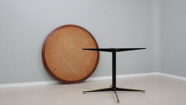 Mid century teak round dining table 1950s