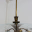 Mid-Century brass and glass chandelier Pietro Chiesa 1940s