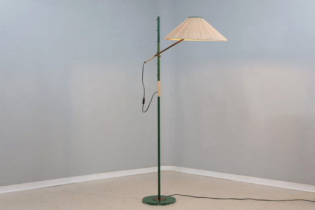 Mid century adjustable floor lamp J.T. KALMAR 1950s