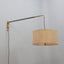 Mid century extendable hanging wall lamp 1950s