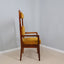 Mid century high back chair Italy 1950s