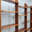 Mid century teak shelves bookcase 1960s