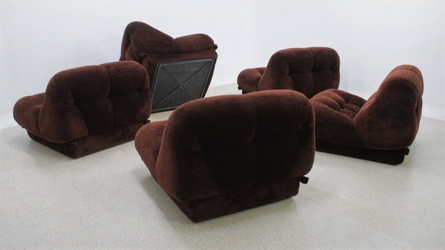 Nuvolone modular sofà Rino Maturi 1970s