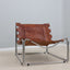 Pascal Mourgue leather lounge chair 1970s