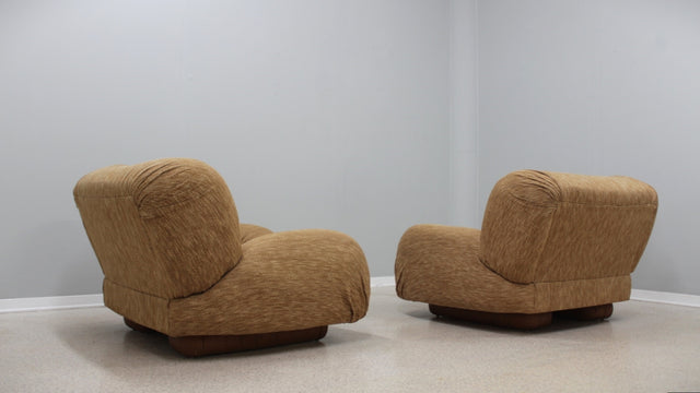 G. Rossi di Albizzate vintage armchairs 1970s