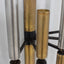 STILNOVO brass and aluminun tubes sconces 1950s