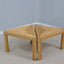 Vivai del Sud triangular side tables 1970s, set of 2