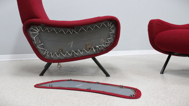 Lady armchairs Marco Zanuso ARFLEX 1950s