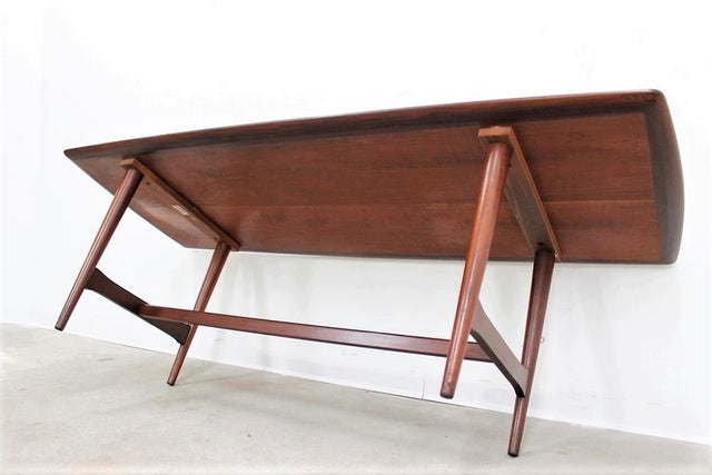 Scandinavian teak coffee table 1950s, tavolino salotto nordico teak scandinavoanni 50